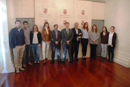 Imagen Ocho becarios inician hoy sus prácticas formativas en la Diputación